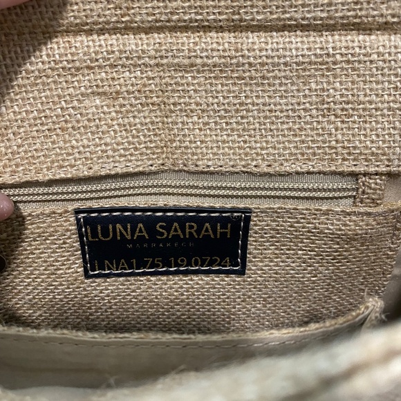 Luna Sarah Marrakech Saint Barth Raffia Handbag - Picture 7 of 7